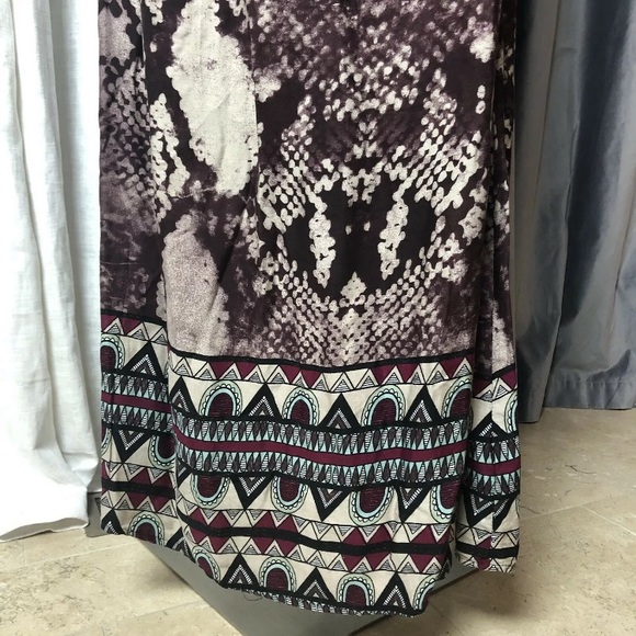 EN CREME XS Strapless Bohemian Maxi Dress - Picture 4 of 8